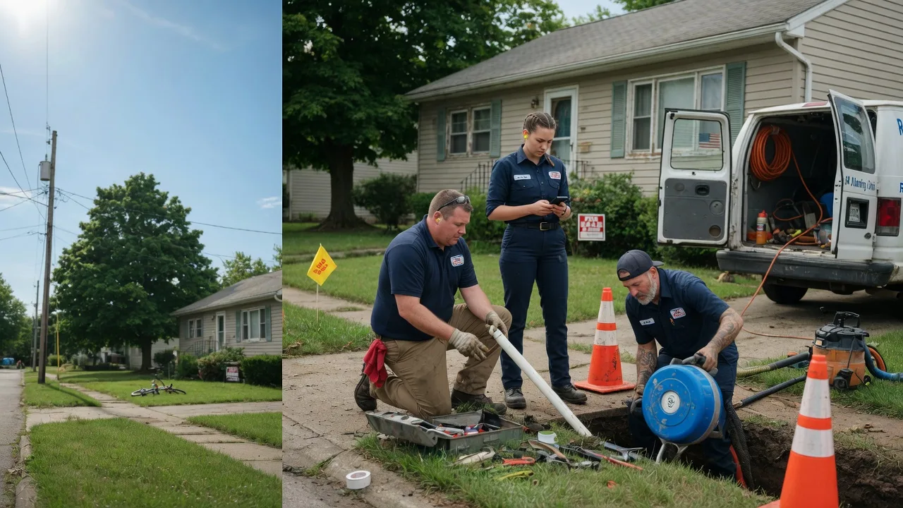 Sewer Line Repair in North Henderson, IL near me